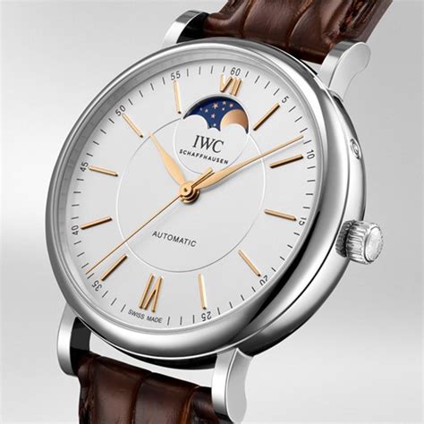 iwc moon phase watch|accurate moon phase watch.